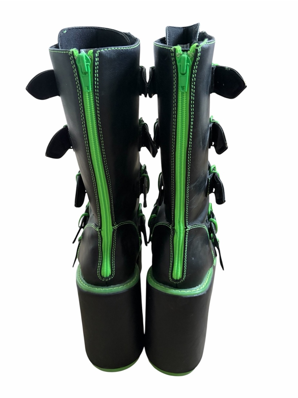 Dolls Kill YRU Dune Alien Boots Size 10 Goth Space Cosplay Platform - Picture 4 of 10